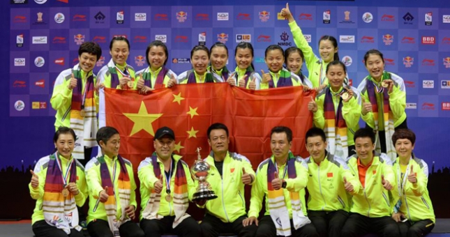Giành 'Decimal', tuyển nữ Trung Quốc tiếp tục thống trị cầu lông TG