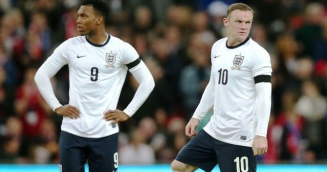 ĐT Anh sẽ đá 4-4-2 với cặp tiền đạo Rooney - Sturridge