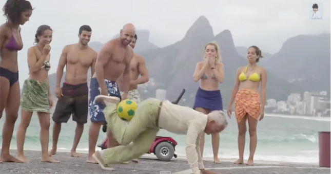 Video World Cup 2014: Thần đồng bóng đá xuất hiện mọi nơi, chỉ có ở Brazil