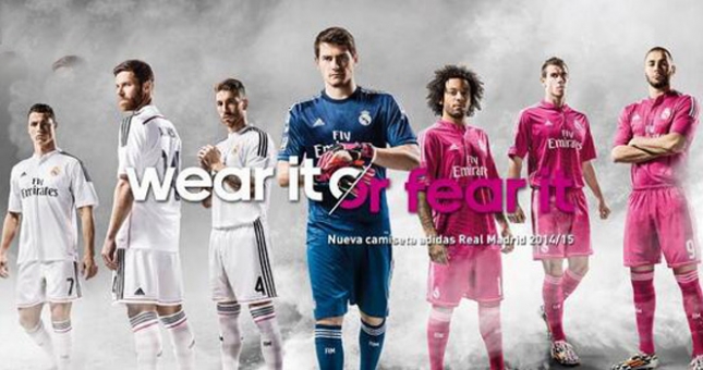 Real Madrid ra mắt áo đấu sân khách mùa giải 2014/15