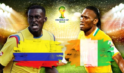 VIDEO: Nhận định tỷ lệ kèo Colombia vs Bờ Biển Ngà (Vòng bảng World Cup 2014)