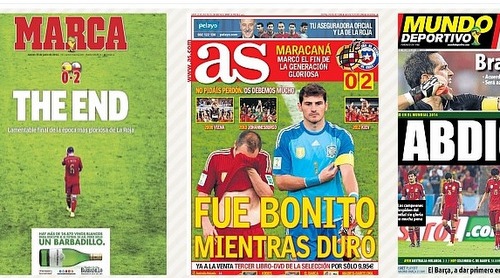 Báo chí thế giới “nóng” khi Tây Ban Nha trở thành cựu vương