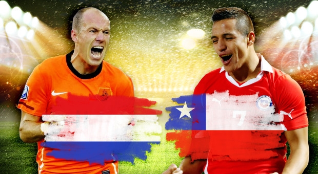 Link sopcast xem trực tiếp Hà Lan vs Chile World Cup 2014