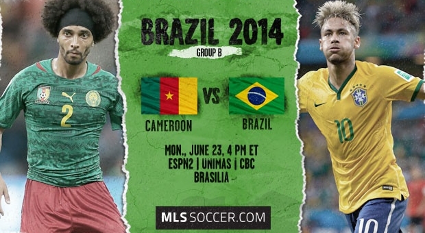 Đội hình dự kiến Cameroon vs Brazil, 3h ngày 24/6