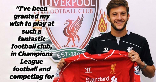 Tin Chuyển nhượng 1/7: Adam Lallana đầu quân cho Liverpool