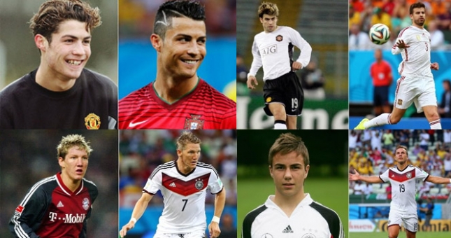 Các siêu sao World Cup thay đổi thế nào sau nhiều năm