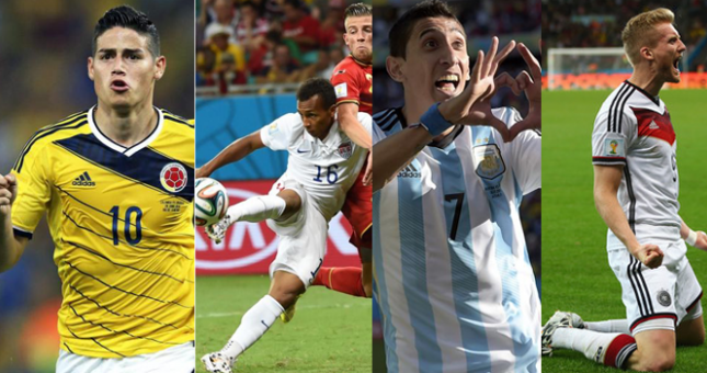 VIDEO: Tốp 5 bàn thắng đẹp nhất vòng 1/8 World Cup 2014