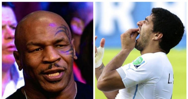 Mike Tyson nói gì về hành động cắn người của Suarez?