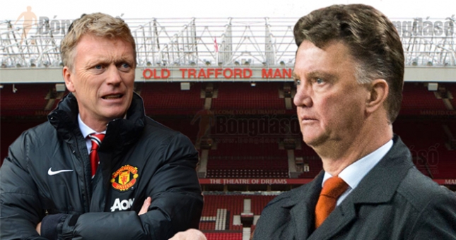 Từ Moyes tới Van Gaal: Hai dòng nước ngược!?