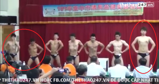 VIDEO: Cuộc thi thể hình toàn... dị nhân ở Đài Loan