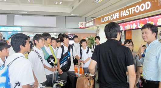U15 Fukushima – Nhật Bản đã có mặt tại Việt Nam để tập huấn