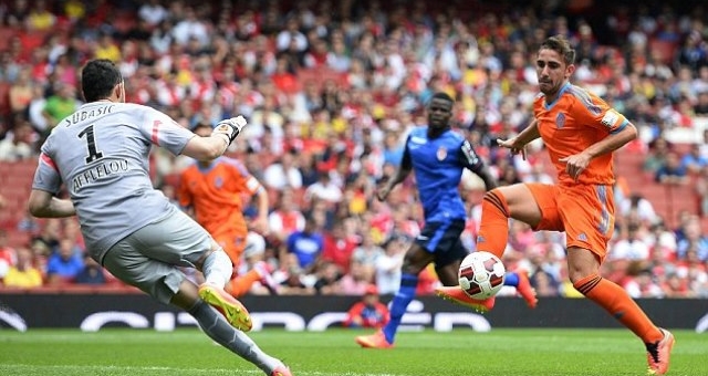Video bàn thắng: Valencia 2-2 Monaco (Emirates Cup 2014)