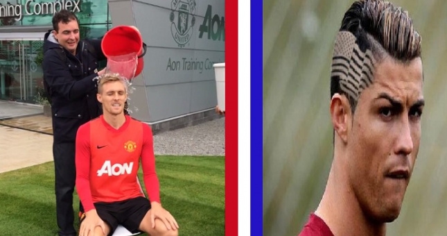 VIDEO: Fletcher bị dội nước lạnh và 'chỉ định' Ronaldo là người tiếp theo