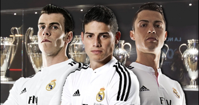 VIDEO: Sức mạnh siêu khủng của tam tấu Ronaldo - Bale - James