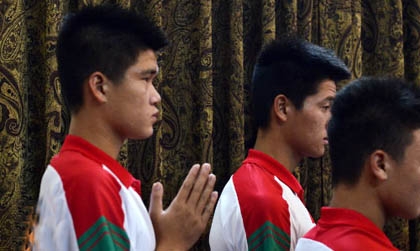 U19 Việt Nam tưởng nhớ Đại tướng Võ Nguyên Giáp