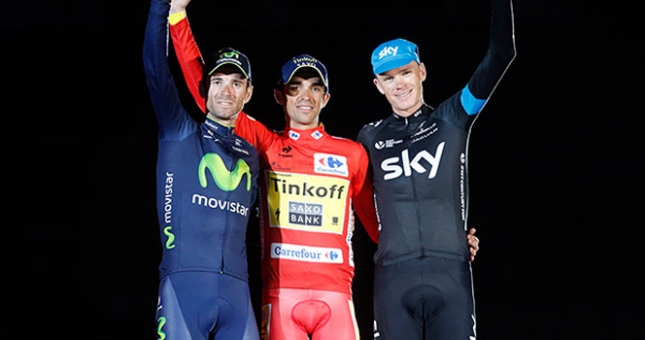 Alberto Contador đoạt áo đỏ chung cuộc giải đua xe đạp Vuelta a España