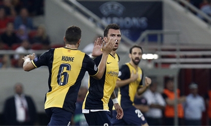 Atletico Madrid thua đơn thiệt kép ở Champions League