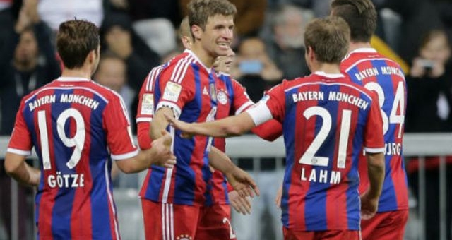 Video clip bàn thắng: Bayern Munich 4–0 Paderborn (Vòng 5 - VĐQG Đức 2014/15)