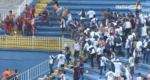 VIDEO: Khi 'giang hồ' đi cổ vũ bóng đá ở Brazil