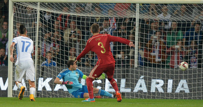 Video clip bàn thắng: Tây Ban Nha thua sốc Slovakia ở vòng loại Euro 2016