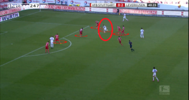 VIDEO: Pha solo ghi bàn qua rừng hậu vệ đối phương của tân binh tuyển Đức