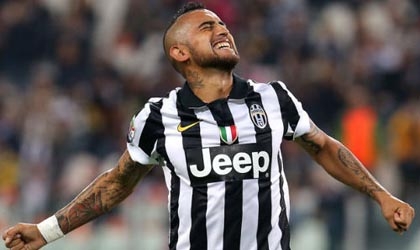 Vidal chắc chắn chia tay Juventus ở kỳ CN mùa Đông