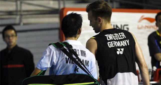 Tiến Minh dừng bước tại vòng 1 Pháp mở rộng 2014