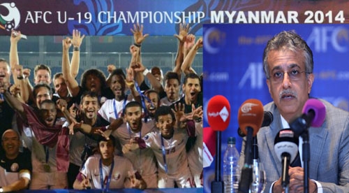 Chủ tịch AFC ca ngợi chức vô địch lịch sử của U19 Qatar