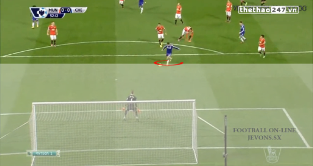 VIDEO: Pha cứu thua không tưởng của De Gea khi đối mặt Hazard