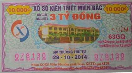 Cơ cấu giải thưởng xổ số miền Bắc (XSMB)