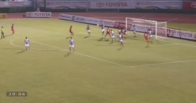 Video clip bàn thắng: B.Bình Dương 5-2 Phnom Pehn Crown(Cúp Toyota 2014)