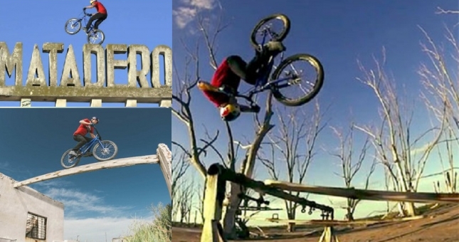 VIDEO: Ảo thuật gia xe đạp bay lượn ở thị trấn huyền bí