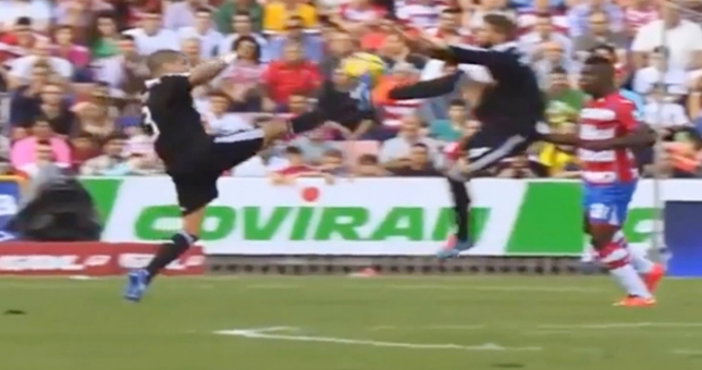 VIDEO: Pepe sắm vai 'đồ tể' với đồng đội Sergio Ramos