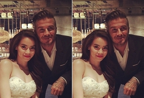 Beckham khen Hồ Ngọc Hà hấp dẫn