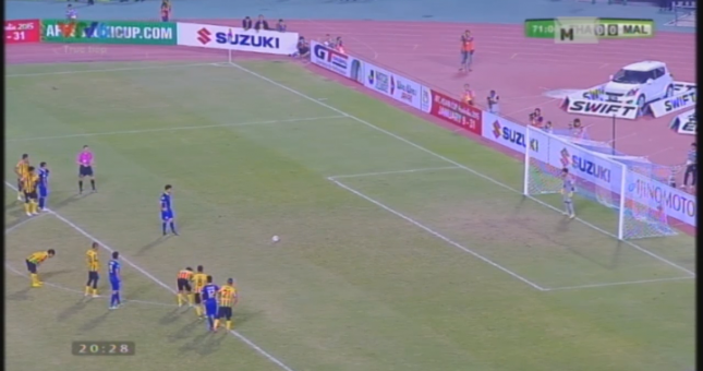 VIDEO: Phút 72' - Tình huống dẫn đến bàn mở tỷ số cho Thái Lan