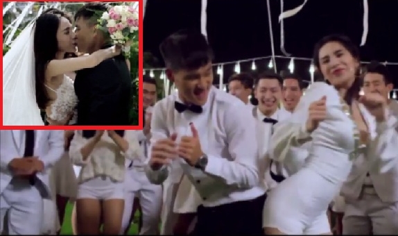 VIDEO: Thủy Tiên và Công Vinh nhí nhố trong MV 'Chỉ cần anh thôi' mừng đám cưới