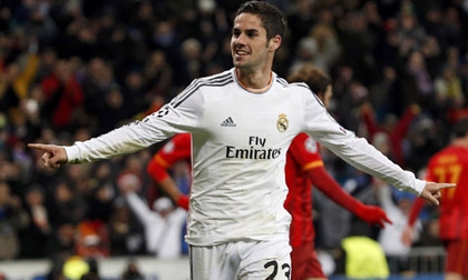 Man Utd và Arsenal rộng đường chiêu mộ Isco