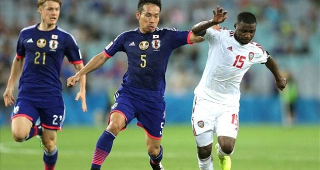 Video clip bàn thắng: Nhật Bản 1-1(Pen 4-5) UAE - (Tứ kết Asian Cup 2015)