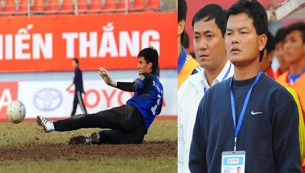 Thêm một huấn luyện viên 'kêu trời' vì mặt cỏ sân Lạch Tray