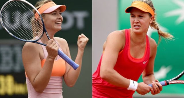 VIDEO tennis: Bouchard 0-2 Sharapova - 'Búp bê Nga' vào bán kết