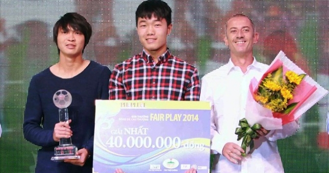 U19 Việt Nam đoạt giải Fair-play 2014