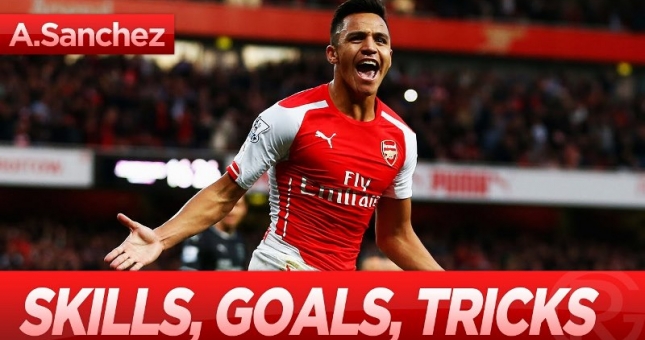 Video clip tổng hợp skill chơi bóng của Alexis Sanchez