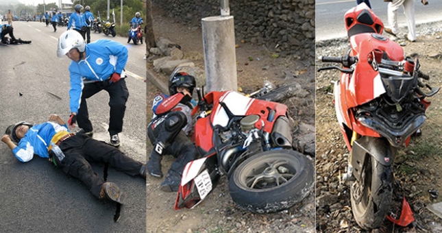 VIDEO: Vụ tai nạn chết người ở giải đua xe đạp Bình Dương