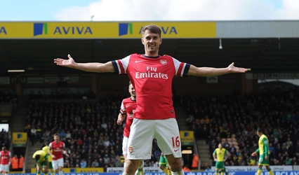 Ramsey trở lại Arsenal tự tin hạ bệ Man City