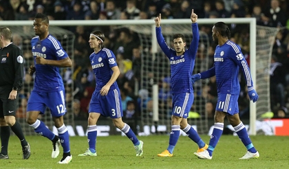 Chelsea gặp vận đen trong giai đoạn nước rút