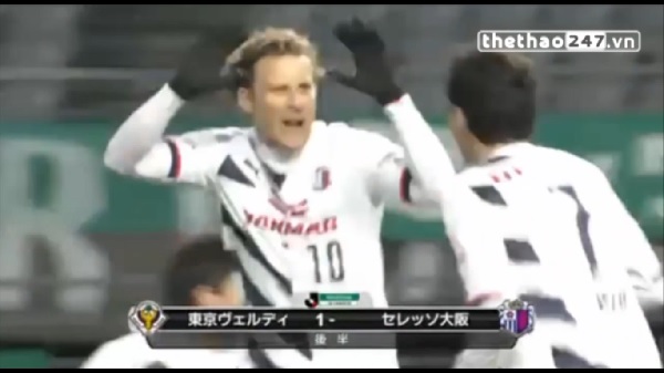 VIDEO: Diego Forlan ghi siêu phẩm từ khoảng cách 30m cho đội bóng Nhật