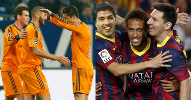 Neymar chê bộ ba tiền đạo BBC của Real Madrid