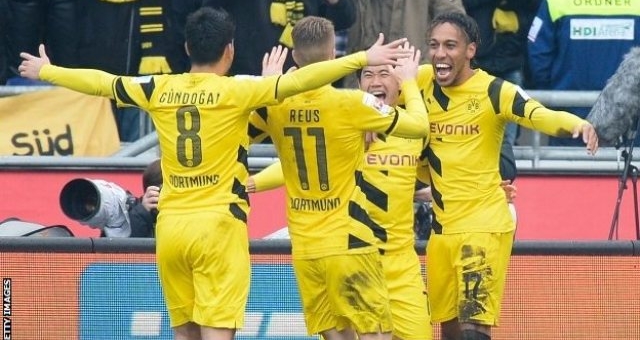Video bàn thắng: Hannover 2-3 Dortmund (VĐQG Đức 2014/15)