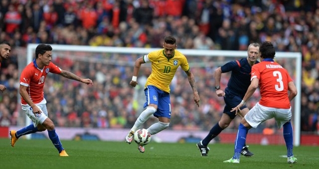 VIDEO: Màn trình diễn của Neymar trong trận đấu với Chile