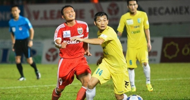 B.Bình Dương quyết tâm đòi lại ngôi đầu V-League 2015